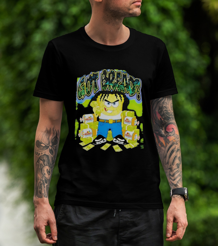Got Bread Breadboys Cash Stacks And Cartoon Dollar Blocks T-Shirt
