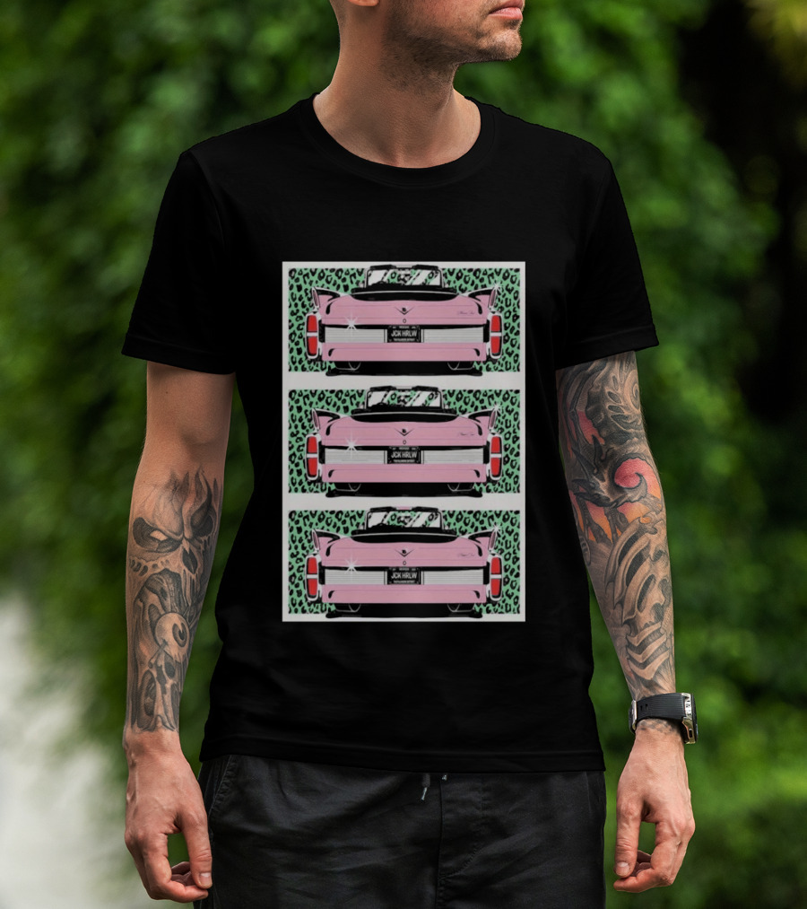 Jack Harlow Detroit MI August 11 2026 Pink Cadillac T-Shirt