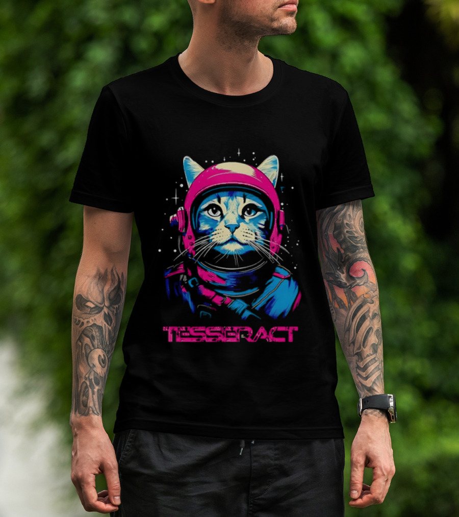 TesseracT Cosmic Cat Astronaut T-Shirt