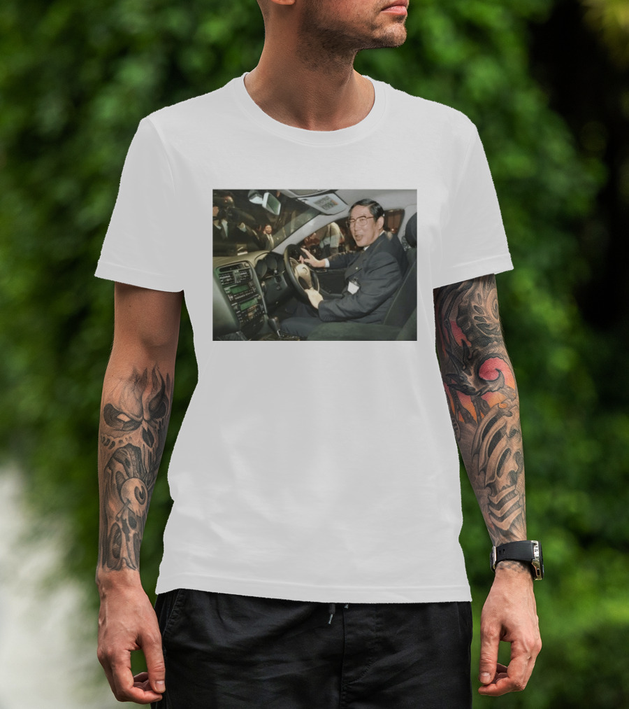 Hiroshi Okuda Driving Legacy Toyota Global Leadership Influence T-Shirt