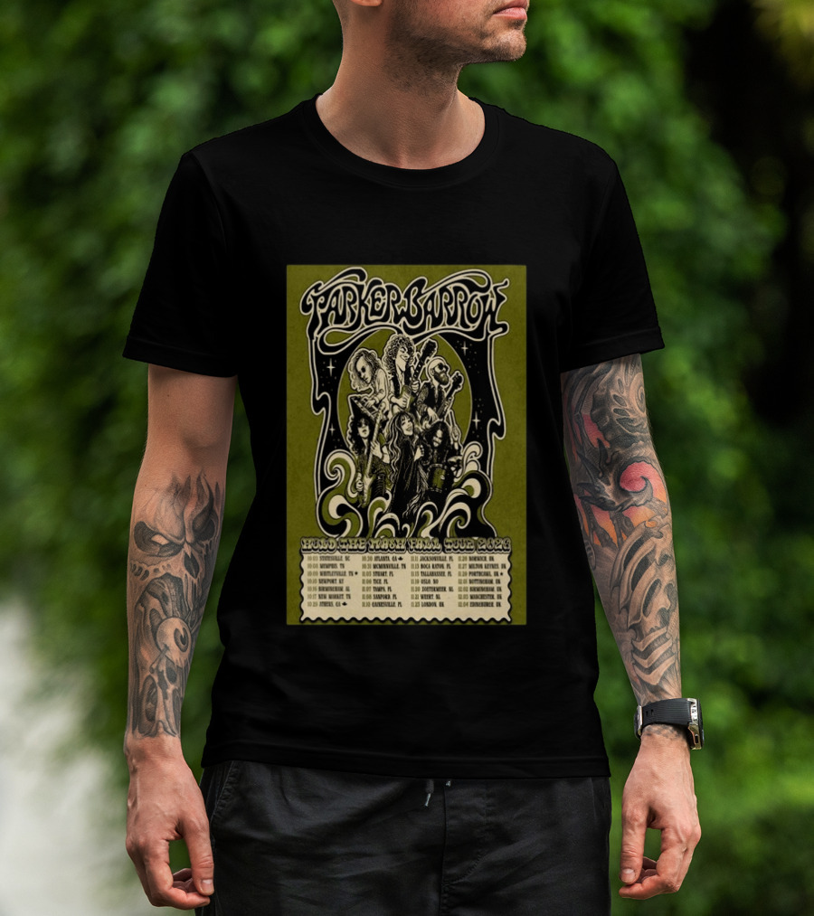 Parker Barrow Hold The Mash Fall Tour 2026 Concert Memphis Atlanta Nashville Houston T-Shirt