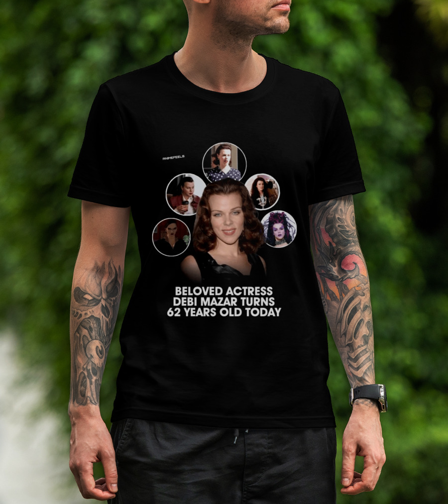 Beloved Actress Debi Mazar Celebrates 62nd Birthday With Iconic Roles AnimeFeels T-Shirt