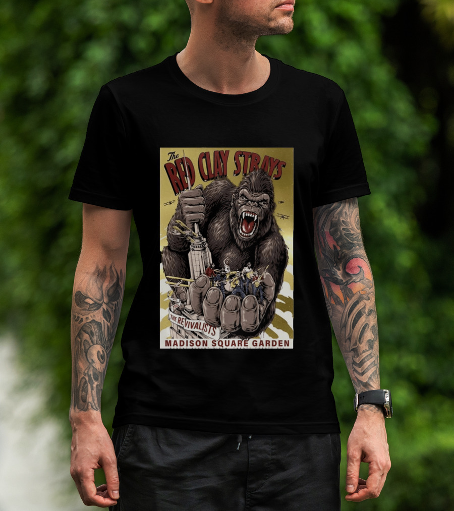 The Red Clay Strays The Revivalists Madison Square Garden New York August 09 2026 Concert T-Shirt