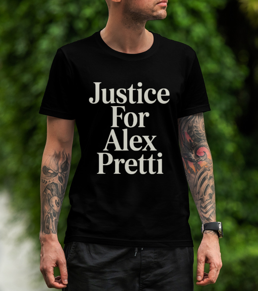 Justice For Alex Pretti Ice Shooting 2026 T-Shirt