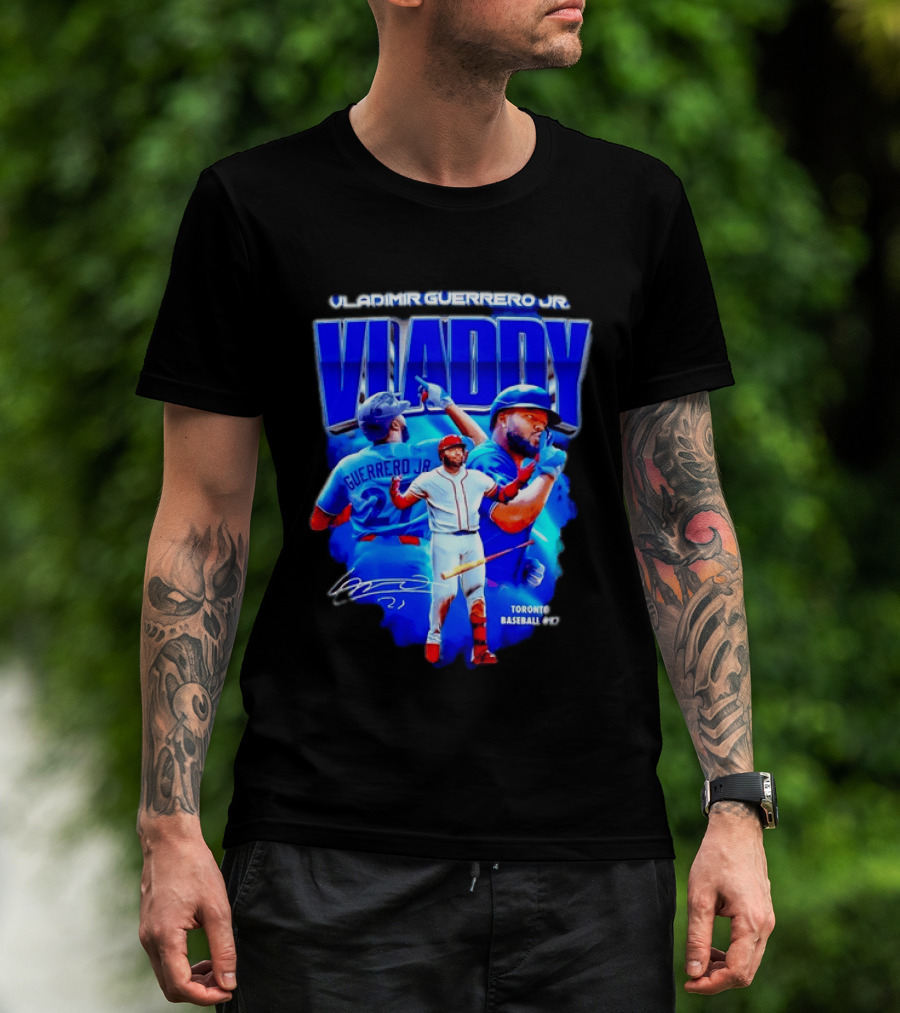 Vladimir Guerrero Jr Vladdy Toronto Blue Jays Baseball 27 T-Shirt