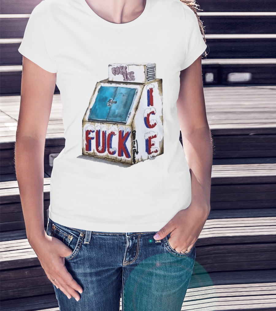 Fuck ICE No Human Is Illegal On Stolen Land T-Shirt