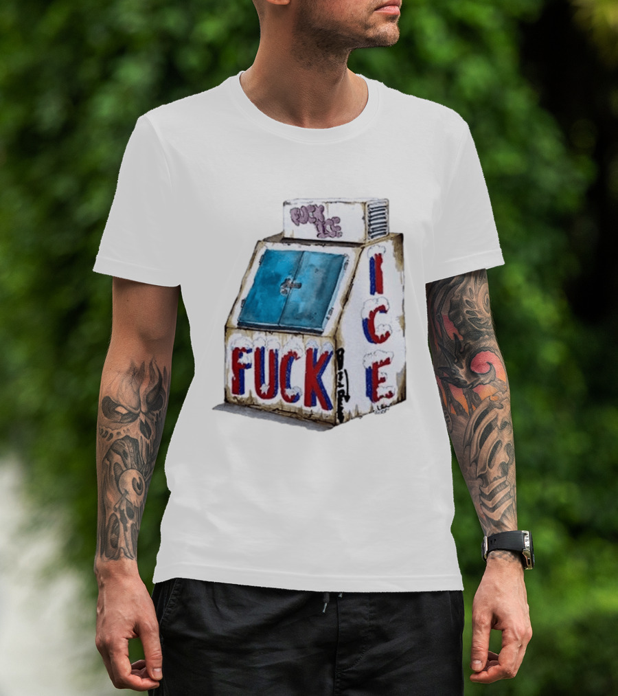 Fuck ICE No Human Is Illegal On Stolen Land T-Shirt