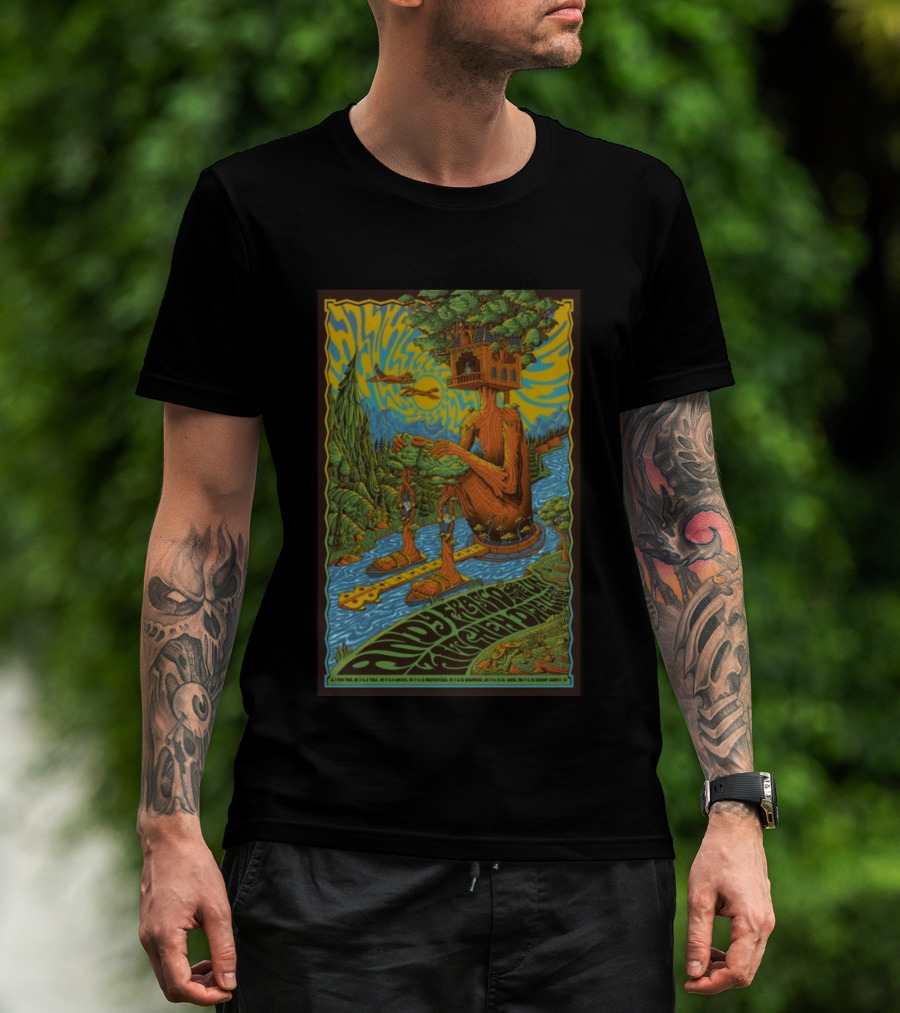Andy Frasco Aug 14 2026 Atomic Block Party St. Louis MO Psychedelic T-Shirt