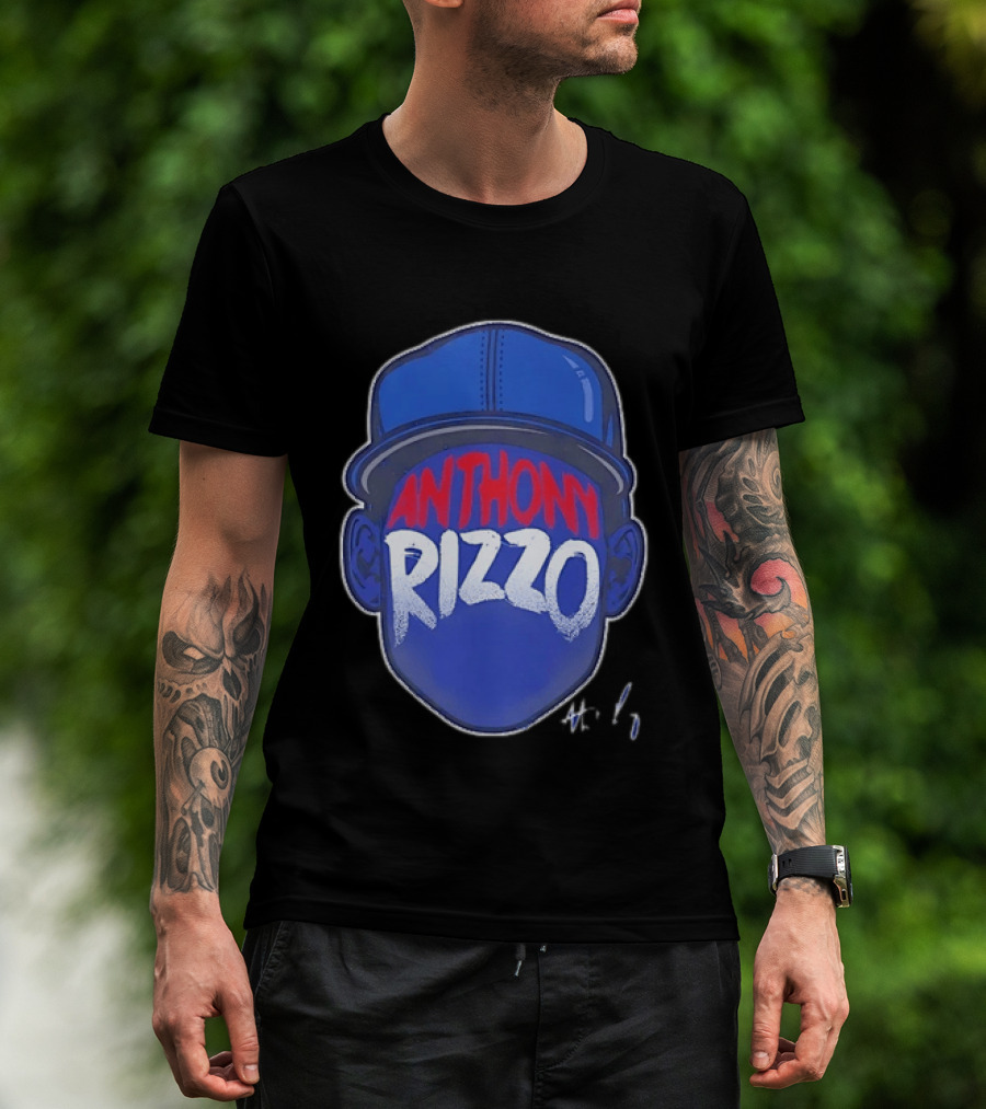Anthony Rizzo Chicago Cubs Baseball Cap T-Shirt