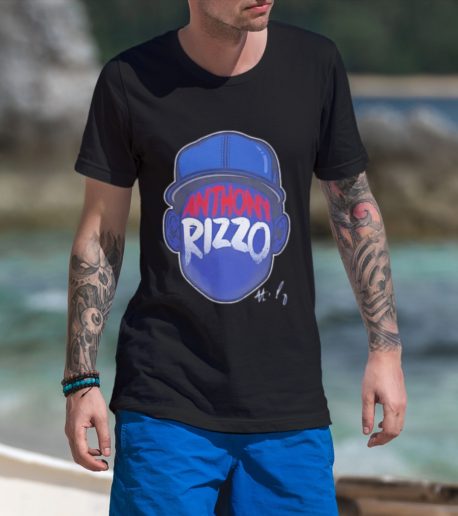 Anthony Rizzo Chicago Cubs Baseball Cap T-Shirt