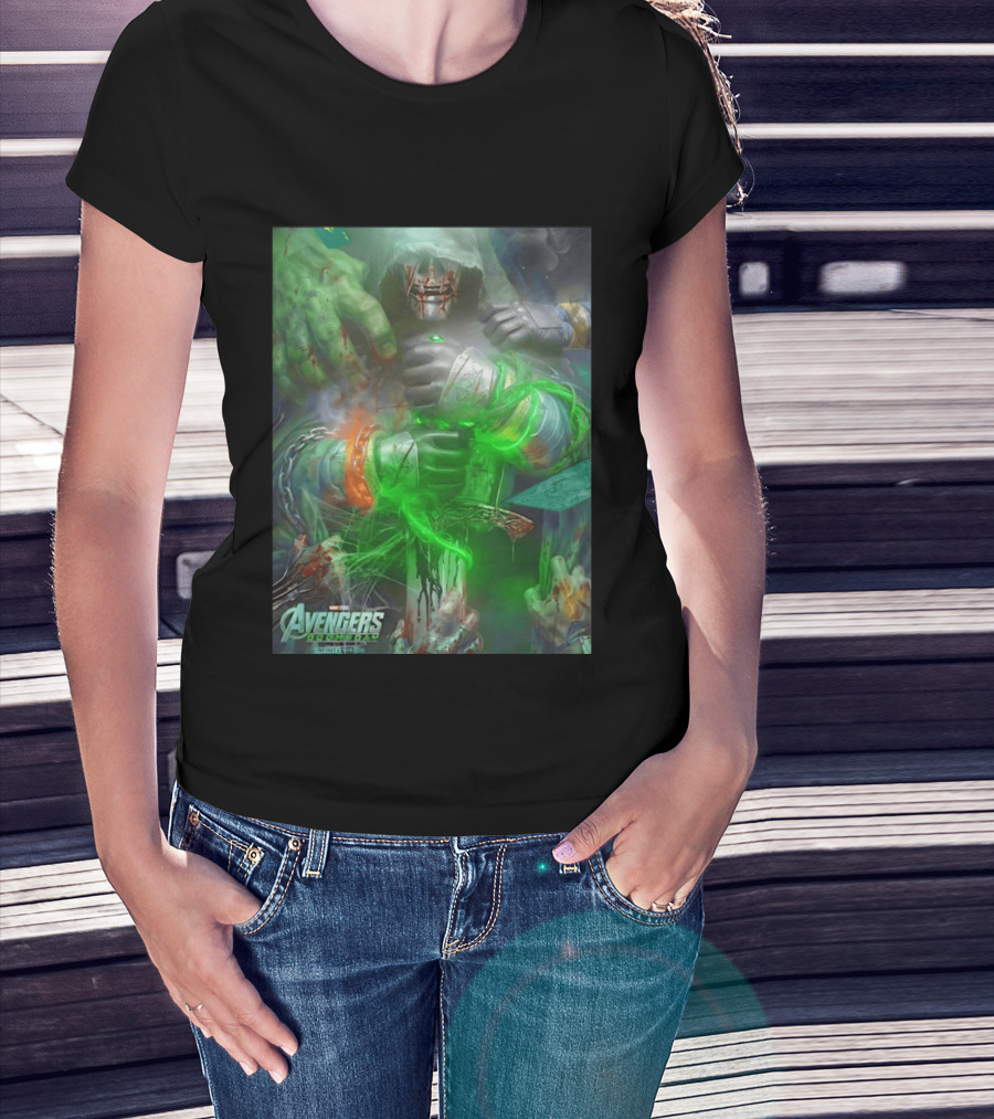 Avengers Doomsday Infinity Vision Powered Heroes Chaos T-Shirt