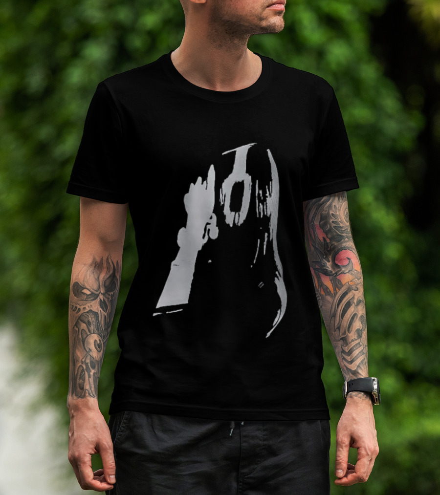 Billie Eilish Unique Silver Back T-Shirt