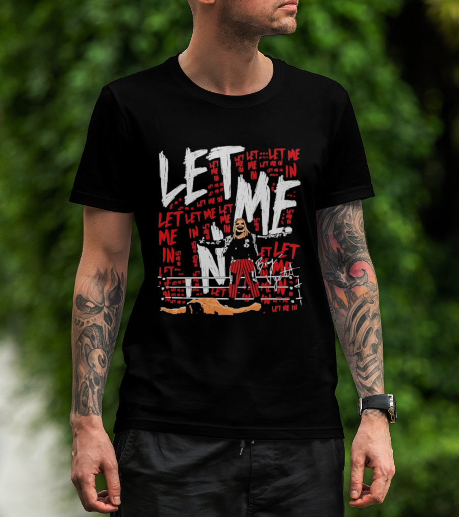 Bray Wyatt The Fiend Let Me In Wrestling Graffiti T-Shirt