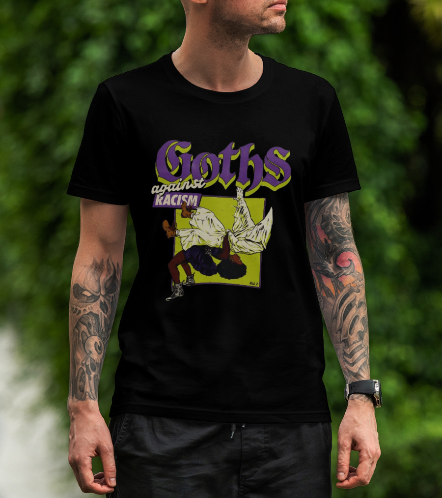Goths Against Racism Vol 2 Dance Fight T-Shirt