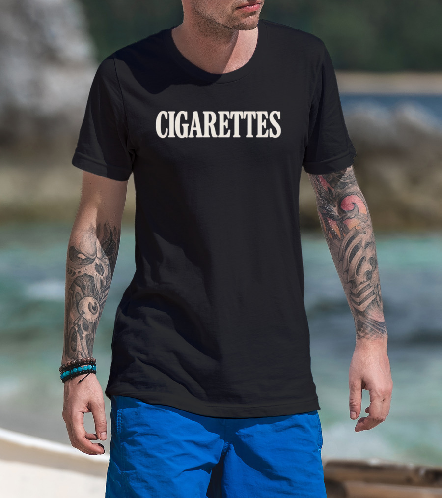 Cigarettes Tobacco Minimalist T-Shirt
