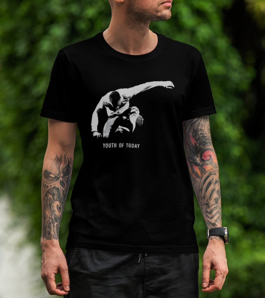 Youth Of Today Hardcore Punk Iconic Jump T-Shirt