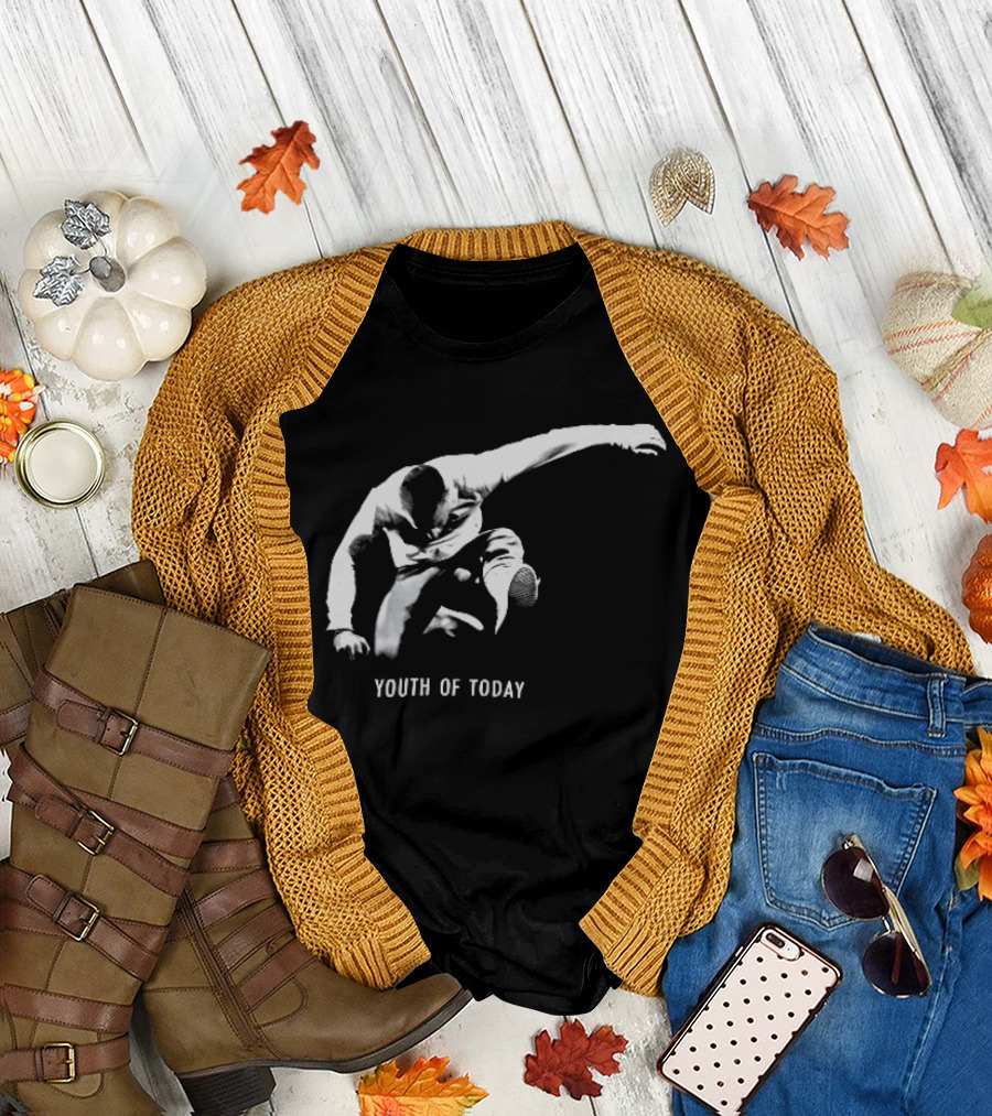 Youth Of Today Hardcore Punk Iconic Jump T-Shirt