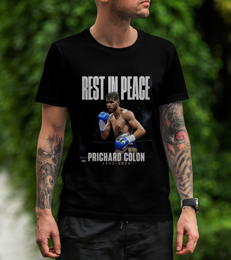 Rest In Peace Prichard Colón 1992 2026 Boxing T-Shirt
