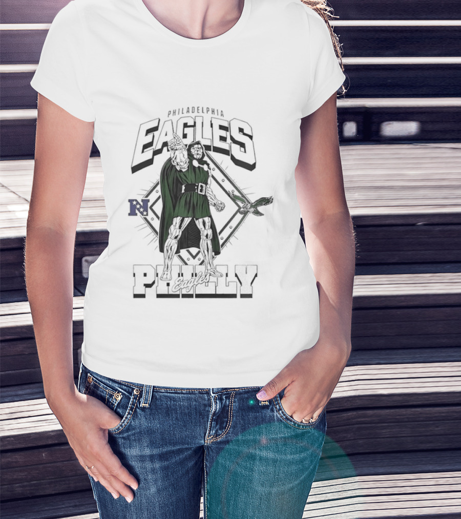 Philadelphia Eagles Doctor Doom Philly Football Fan T-Shirt