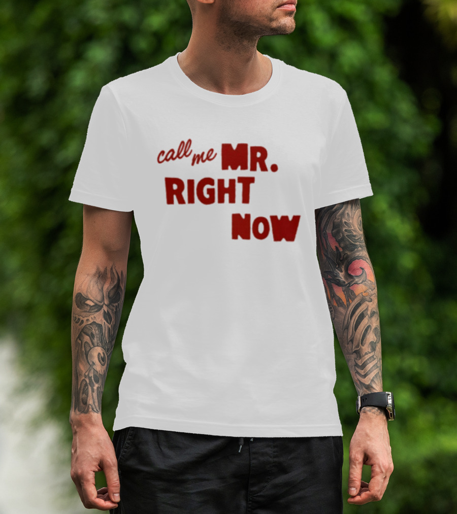 Republic Records Store Call Me Mr. Right Now T-Shirt