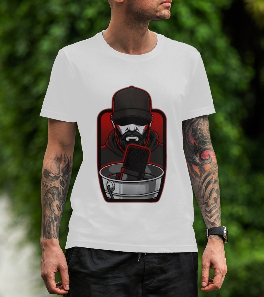 Pat McAfee Show Podcast Host Sports Enthusiast Iconic Microphone T-Shirt