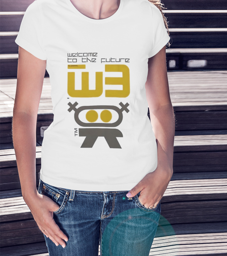 Welcome To The Future W3 Logotype TM T-Shirt
