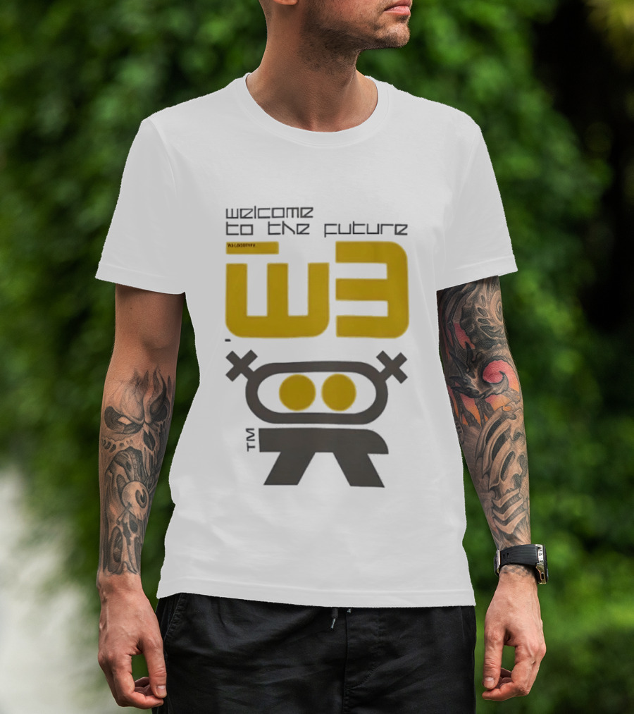 Welcome To The Future W3 Logotype TM T-Shirt