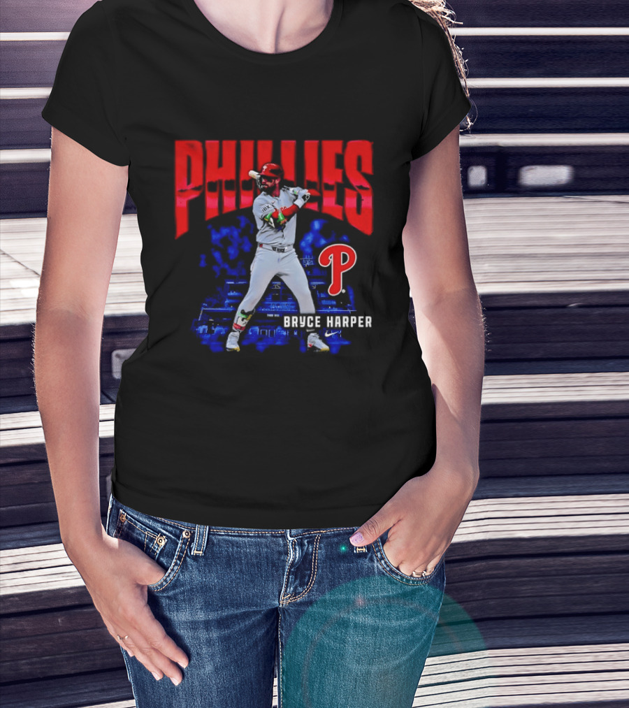 Bryce Harper Phillies Baseball Philadelphia Star T-Shirt