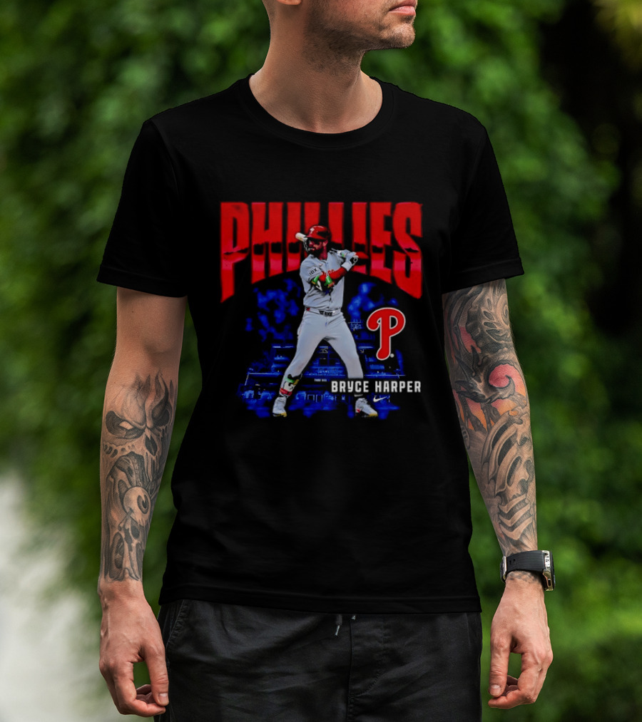 Bryce Harper Phillies Baseball Philadelphia Star T-Shirt