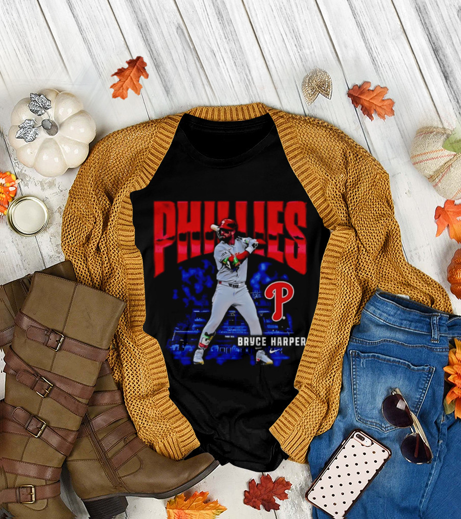 Bryce Harper Phillies Baseball Philadelphia Star T-Shirt