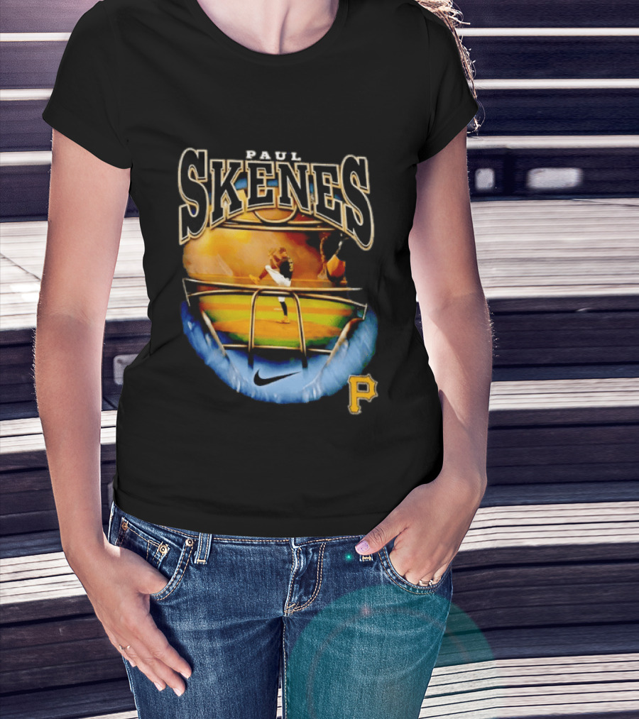 Paul Skenes Pittsburgh Pirates Ballpark Action Nike T-Shirt