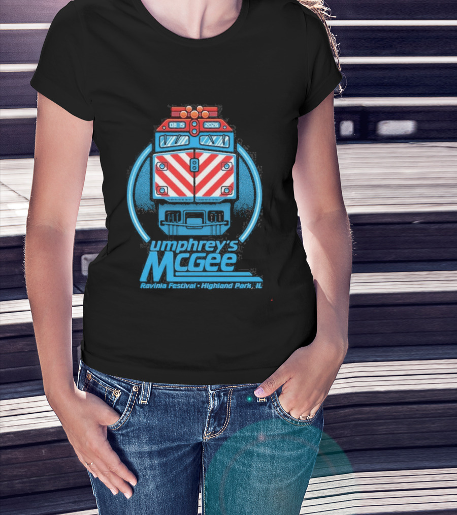 Highland Park IL 08.15.2026 Umphrey's McGee Tour Train T-Shirt