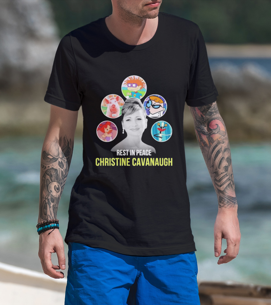 Rest In Peace Christine Cavanaugh Chuckie Dexter Babe Gosalyn Globehornet T-Shirt