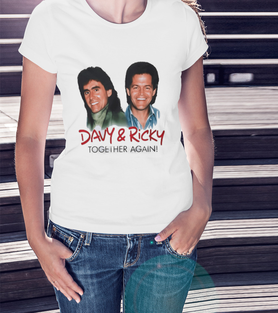 Davy & Ricky Together Again Music Legends T-Shirt
