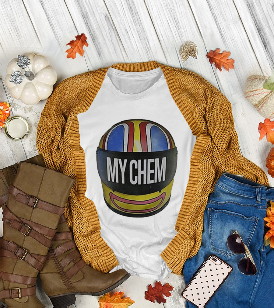 My Chemical Romance Kobra Kid Helmet My Chem T-Shirt