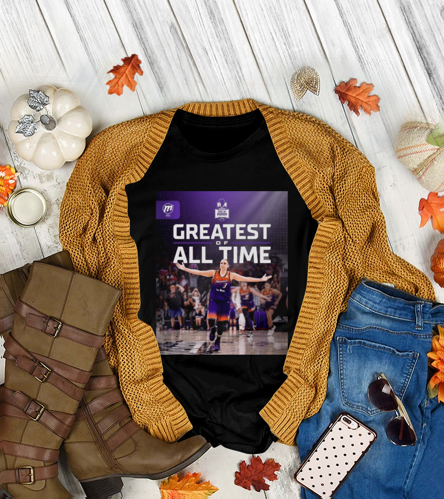 Diana Taurasi Phoenix Mercury Ring Of Honor Greatest Of All Time T-Shirt