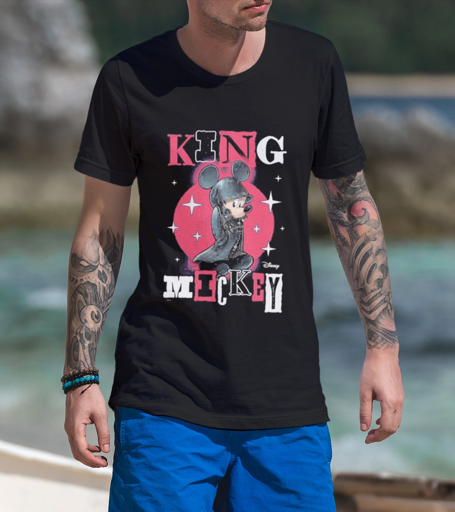 Disney Kingdom Hearts King Mickey Stars T-Shirt
