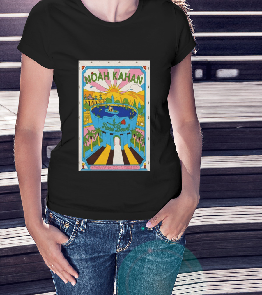 Noah Kahan Rose Bowl Pasadena CA August 15th 2026 T-Shirt