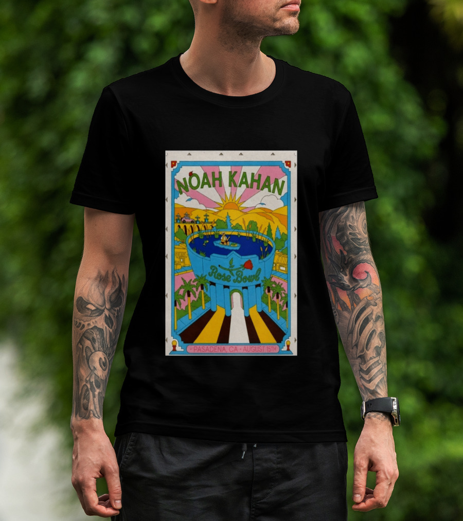 Noah Kahan Rose Bowl Pasadena CA August 15th 2026 T-Shirt
