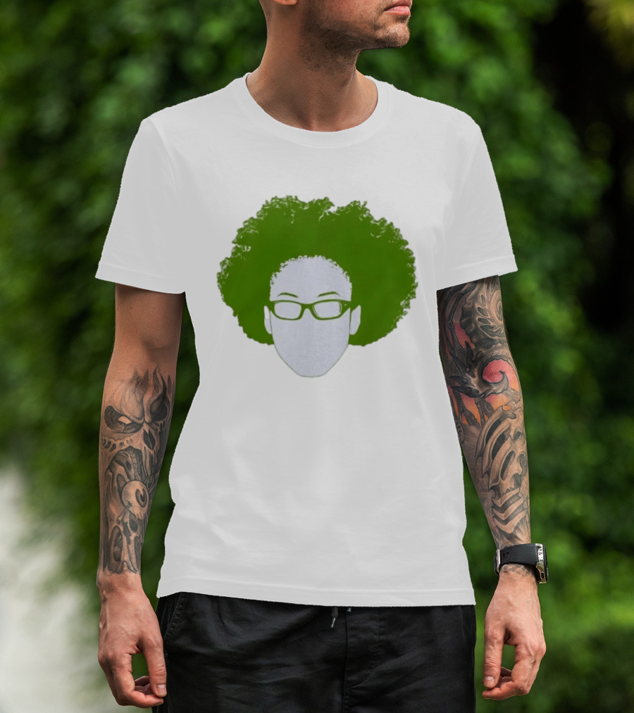 Olivia Miles Minnesota Lynx Afro Glasses T-Shirt