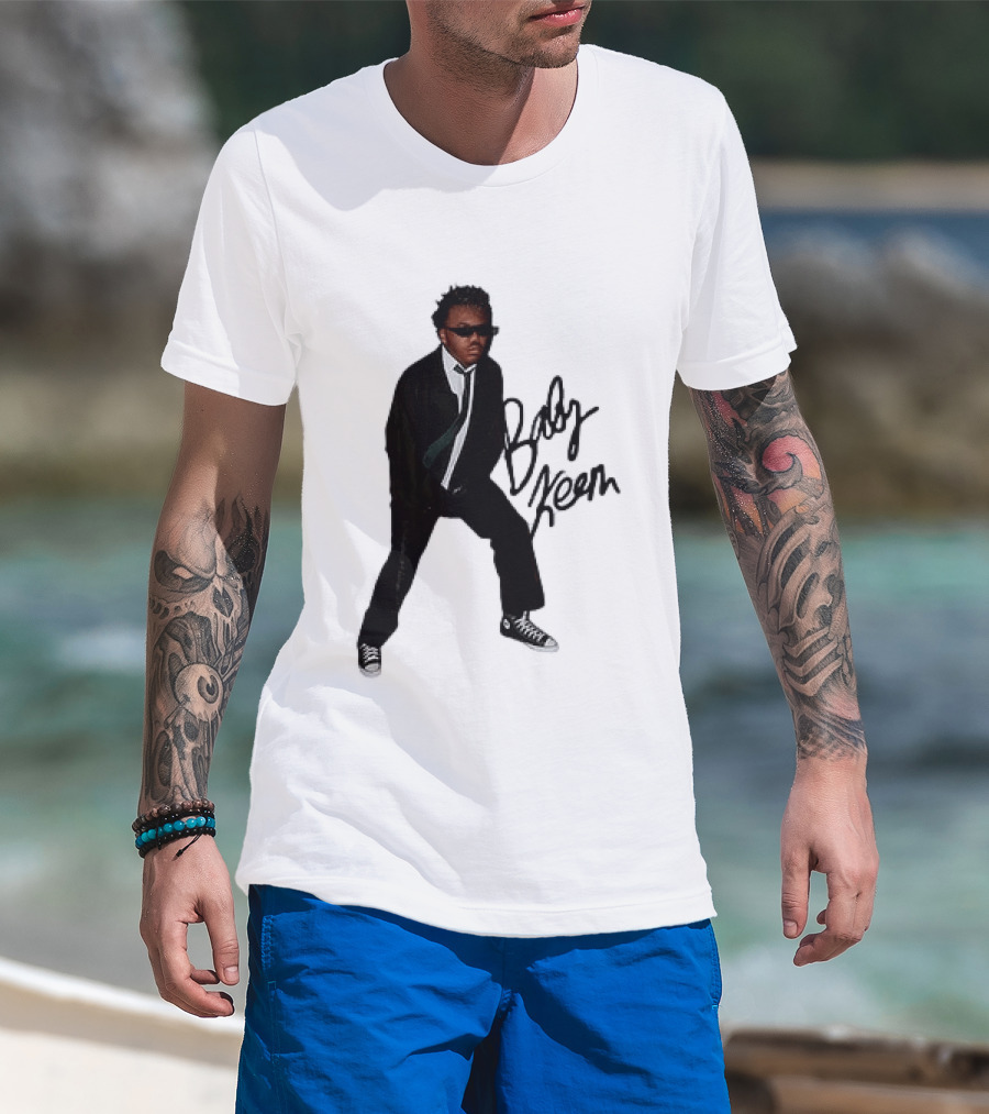 PgLang Baby Keem Cool Pose Sunglasses Suit Sneakers T-Shirt