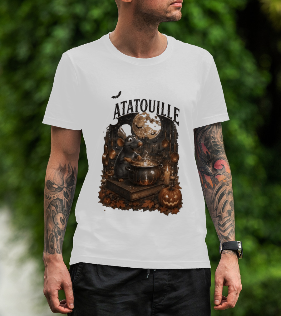 Ratatouille Halloween Cooking Adventure With Pumpkin And Chef Mouse T-Shirt
