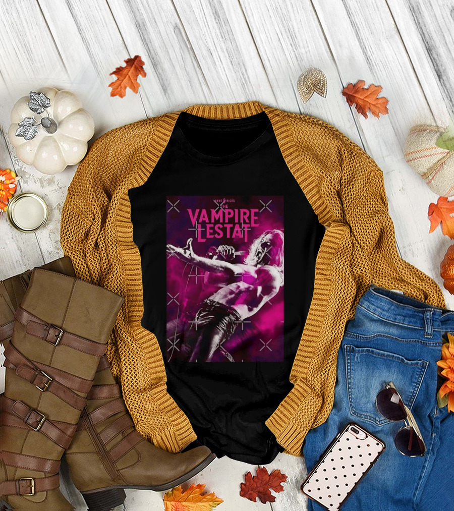 Anne Rice's The Vampire Lestat Gothic Horror Rock Star Aesthetic T-Shirt