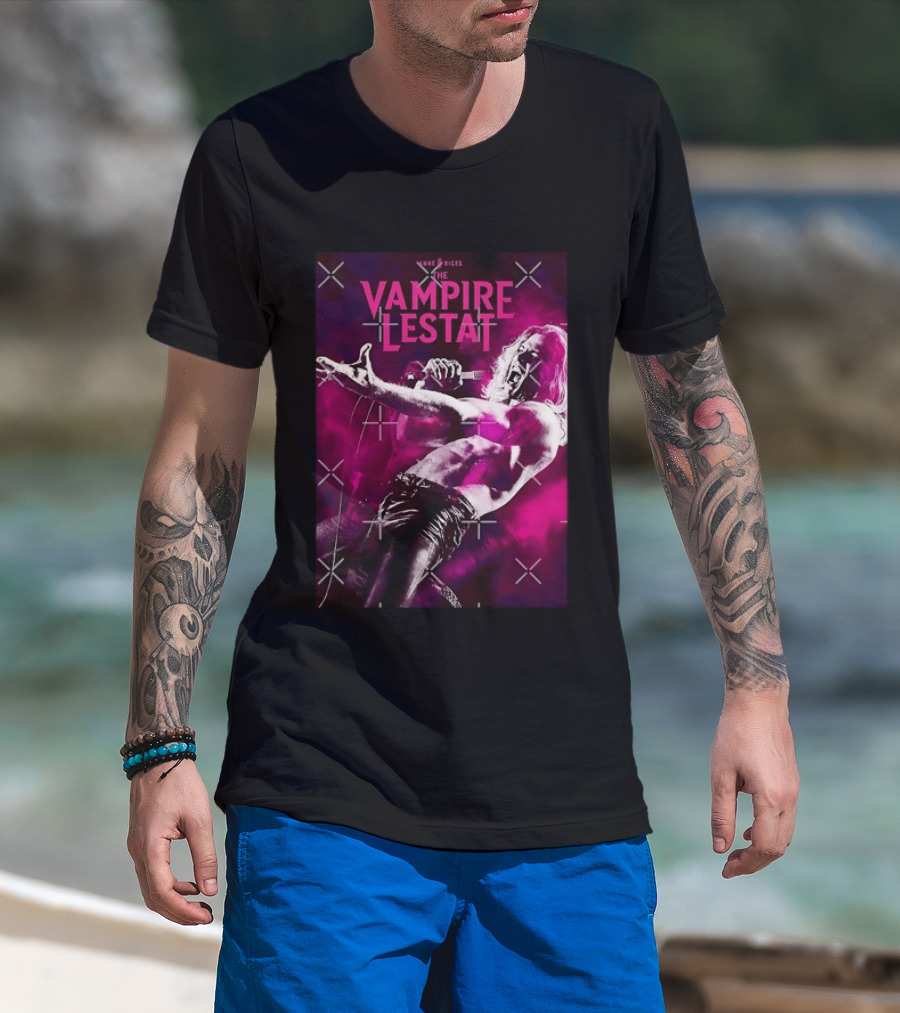 Anne Rice's The Vampire Lestat Gothic Horror Rock Star Aesthetic T-Shirt