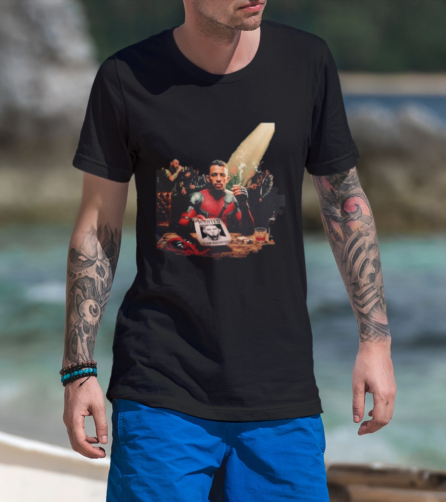 Carlos Prates Deadpool Wanted Islam Makhachev The Nightmare Will Get You T-Shirt