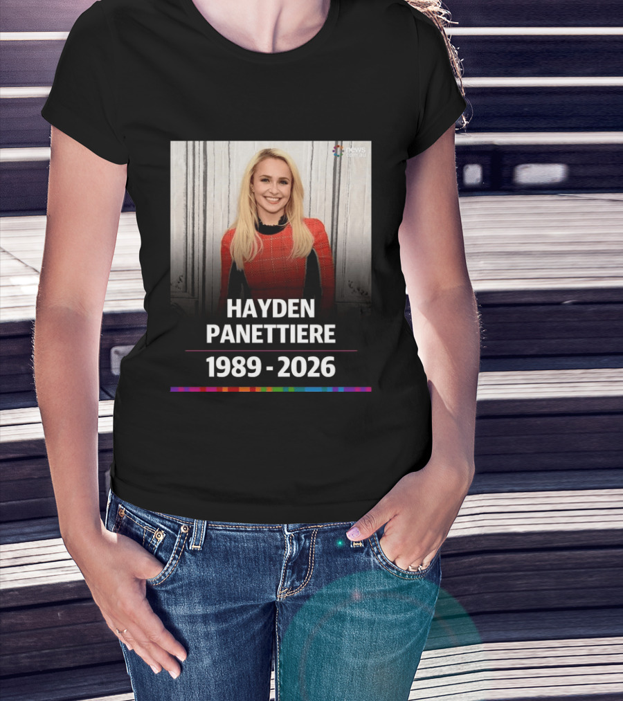 Hayden Panettiere 1989 2026 News T-Shirt