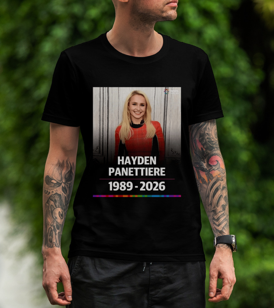 Hayden Panettiere 1989 2026 News T-Shirt