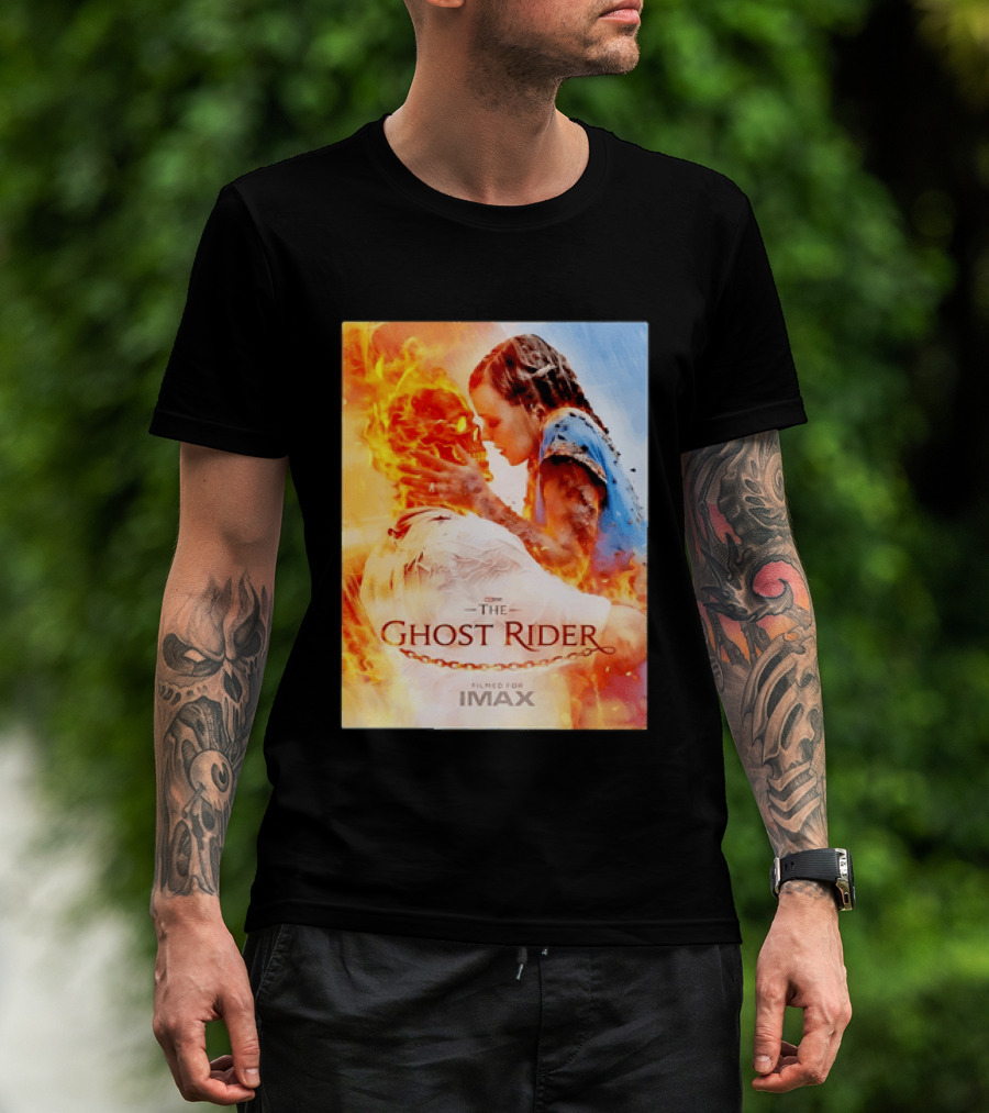 The Ghost Rider Movie Filmed For IMAX Marvel Cinematic T-Shirt
