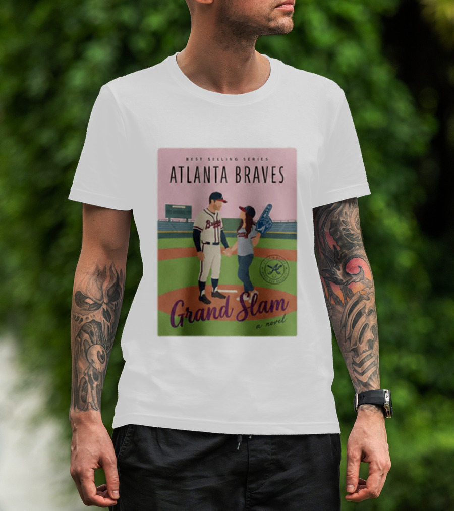 Atlanta Braves Best Selling Series Grand Slam Novel 2026 Giveaway T-Shirt