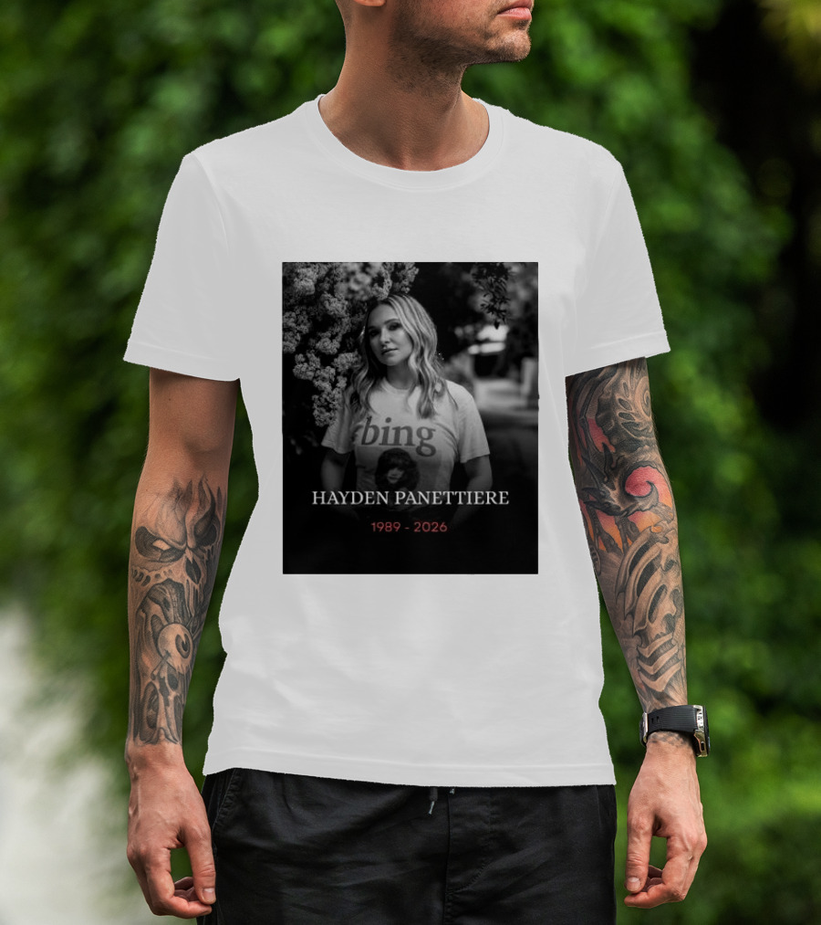 Hayden Panettiere 1989 2026 Bing T-Shirt